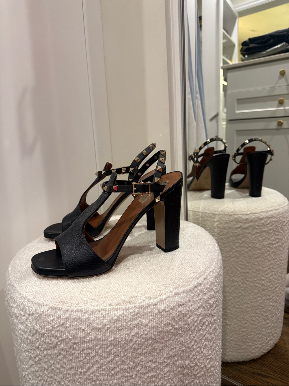 Valentino Rockstud High Heel Sandals